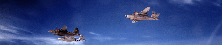 B-26 Marauders in formation